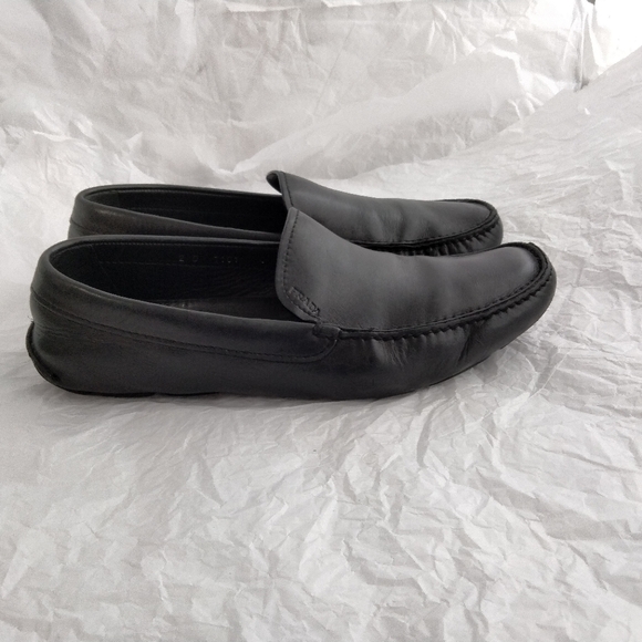 Men’s Prada Black Driving Loafers UK 8 us 9 - Picture 1 of 16